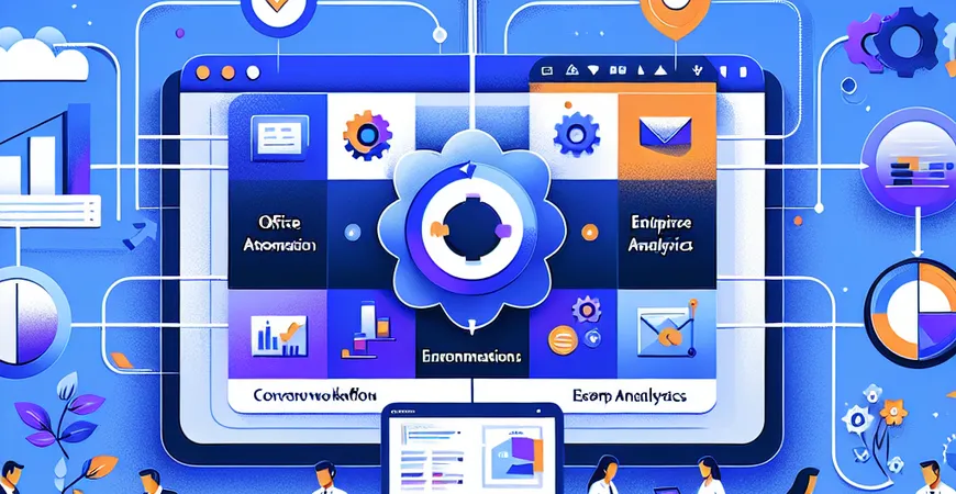 OA 办公平台和 ERP 怎么协同？跨部门流程自动化方案